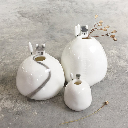 East Of India Hill House Vase